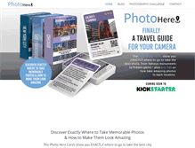 Tablet Screenshot of photohere.com